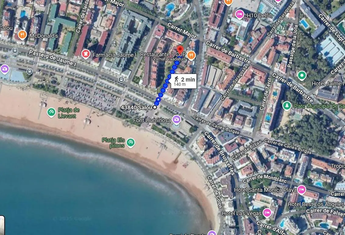 Apartment 1 Minutes Seulement De La Plage Salou